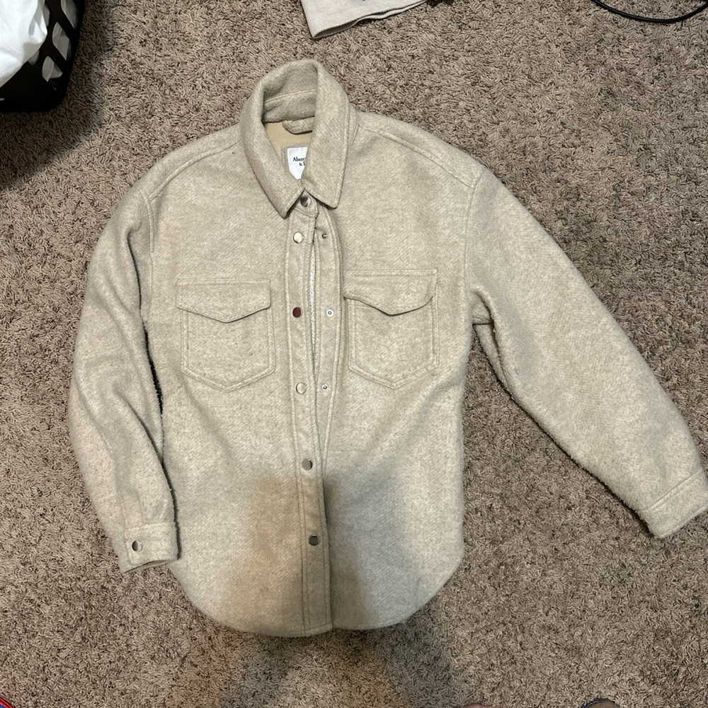 Abercrombie shirt jacket size small